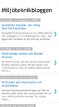 Mobile Screenshot of miljoteknik.blogspot.com