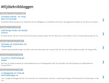 Tablet Screenshot of miljoteknik.blogspot.com