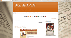 Desktop Screenshot of apegletras.blogspot.com