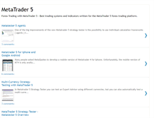 Tablet Screenshot of metatrader5.blogspot.com