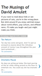 Mobile Screenshot of davidamulet.blogspot.com