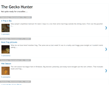 Tablet Screenshot of gecko-hunter.blogspot.com