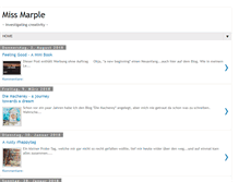Tablet Screenshot of missmarple70.blogspot.com