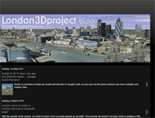 Tablet Screenshot of london3dproject.blogspot.com