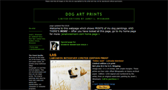 Desktop Screenshot of blackandwhitedogprints.blogspot.com