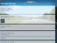 Tablet Screenshot of narrativo-novela.blogspot.com