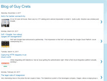 Tablet Screenshot of guycrets.blogspot.com