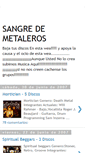 Mobile Screenshot of blood-of-metal.blogspot.com