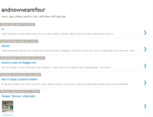 Tablet Screenshot of andnowwearefour.blogspot.com