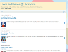 Tablet Screenshot of loonsandquines.blogspot.com