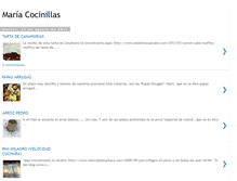 Tablet Screenshot of mariacocinillas.blogspot.com
