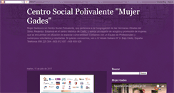 Desktop Screenshot of mujergades.blogspot.com