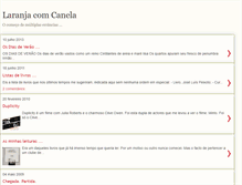 Tablet Screenshot of laranjacomcanela.blogspot.com