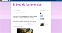 Desktop Screenshot of elblogdelosanimalitos-laura.blogspot.com