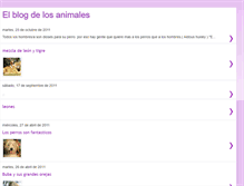 Tablet Screenshot of elblogdelosanimalitos-laura.blogspot.com