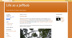 Desktop Screenshot of lifeasajeffbob.blogspot.com