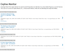 Tablet Screenshot of cephasblog.blogspot.com