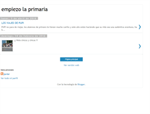 Tablet Screenshot of empiezolaprimaria.blogspot.com