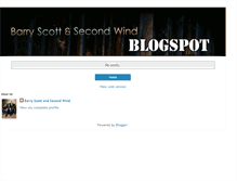 Tablet Screenshot of barryscottonline.blogspot.com