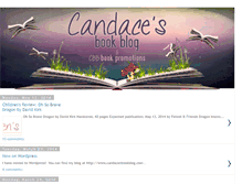 Tablet Screenshot of candacesreadingblog.blogspot.com