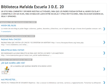 Tablet Screenshot of bibliotecaescuela3mafalda.blogspot.com