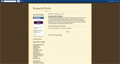Desktop Screenshot of kamachisteels.blogspot.com