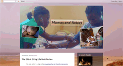 Desktop Screenshot of mamasandbabies.blogspot.com