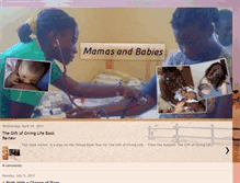 Tablet Screenshot of mamasandbabies.blogspot.com