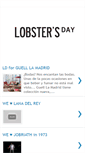 Mobile Screenshot of lobstersday.blogspot.com