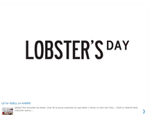 Tablet Screenshot of lobstersday.blogspot.com