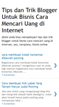 Mobile Screenshot of mesin-uang-internet.blogspot.com