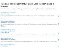 Tablet Screenshot of mesin-uang-internet.blogspot.com