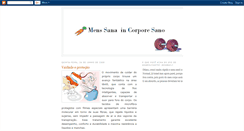 Desktop Screenshot of menscorporesano.blogspot.com