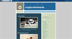 Desktop Screenshot of caughtonthewildside.blogspot.com
