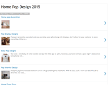 Tablet Screenshot of homepopdesign.blogspot.com