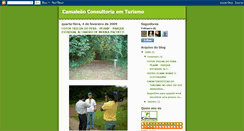 Desktop Screenshot of camaleaoconsultoriaemturismo.blogspot.com