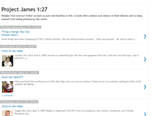 Tablet Screenshot of projectjames127.blogspot.com