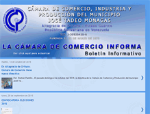 Tablet Screenshot of camaradecomerciodelorituco.blogspot.com