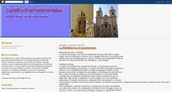 Desktop Screenshot of elcarmencursillos.blogspot.com