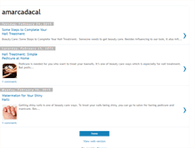 Tablet Screenshot of amarcadacal.blogspot.com