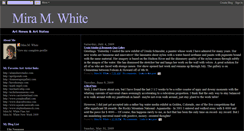 Desktop Screenshot of miramwhite.blogspot.com