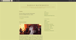 Desktop Screenshot of barolomatrimonio.blogspot.com