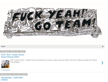 Tablet Screenshot of fuckyeahgoteam.blogspot.com