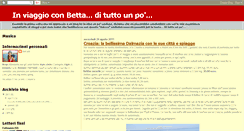 Desktop Screenshot of inviaggioconbetta.blogspot.com