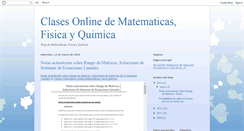 Desktop Screenshot of granada-clases-matematicas.blogspot.com