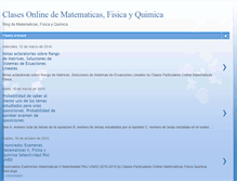 Tablet Screenshot of granada-clases-matematicas.blogspot.com