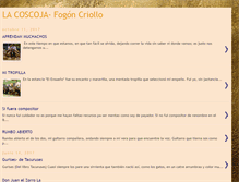 Tablet Screenshot of lacoscoja-fogoncriollo.blogspot.com