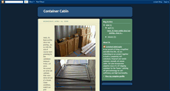 Desktop Screenshot of containercabin.blogspot.com