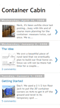 Mobile Screenshot of containercabin.blogspot.com