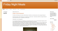 Desktop Screenshot of fridaynightmeals.blogspot.com